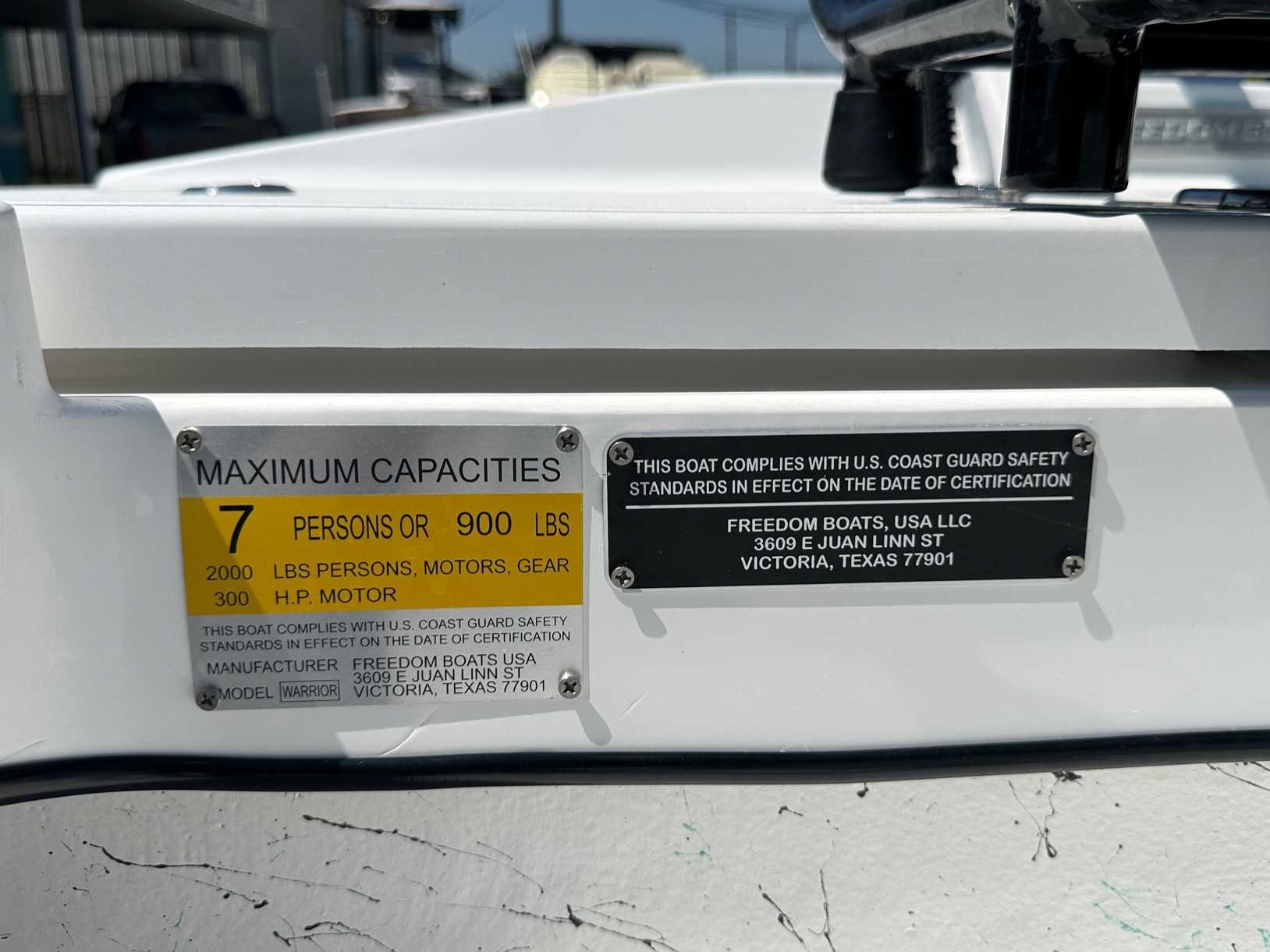 2026 Freedom Boats USA Warrior Catamaran (Power)